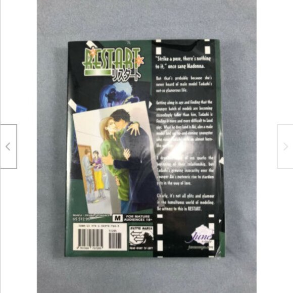 Restart Shouko Hidaka Manga Anime Book June DMP English) Yaoi Mature - Picture 2 of 2